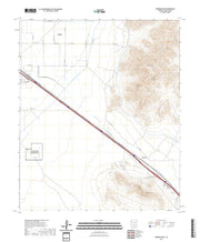 US Topo 7.5-minute map for Newman Peak AZ