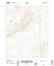 US Topo 7.5-minute map for Ninemile Seep AZ