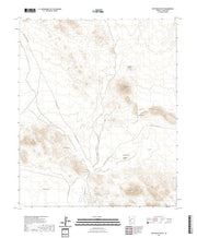 US Topo 7.5-minute map for Nottbusch Butte AZ