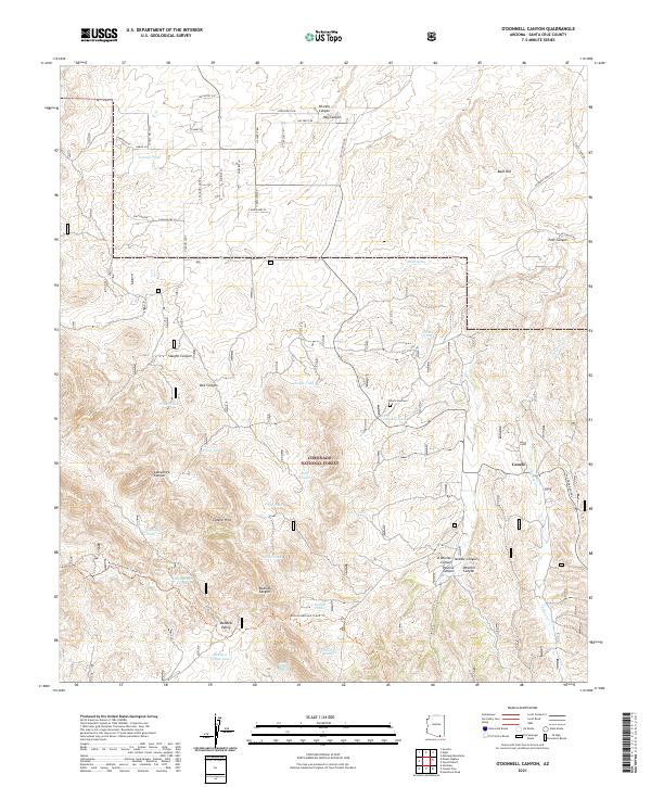 US Topo 7.5-minute map for O&