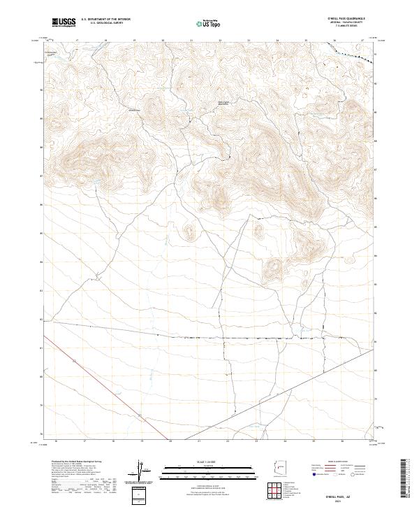 US Topo 7.5-minute map for O&
