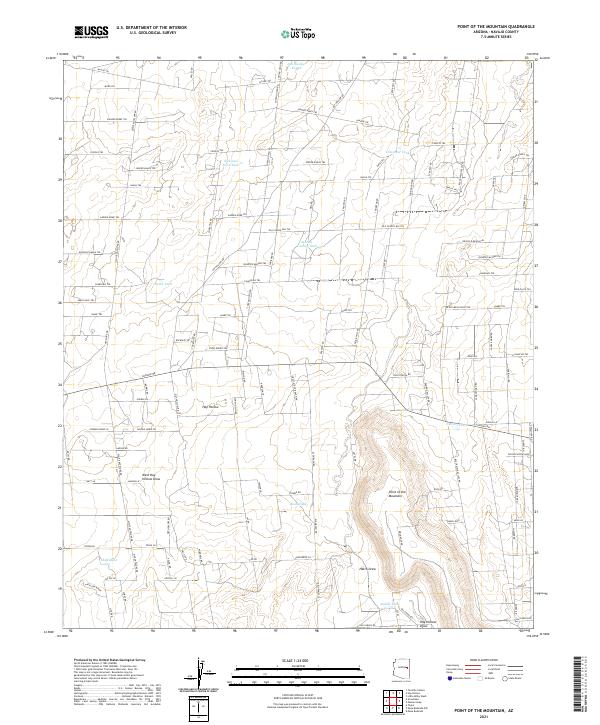 US Topo 7.5-minute map for Point of the Mountain AZ