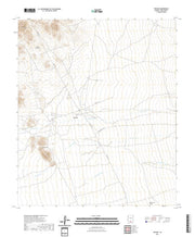USGS US Topo 7.5-minute map for Topawa AZ 2021