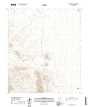 USGS US Topo 7.5-minute map for Turquoise Mountain AZ 2021