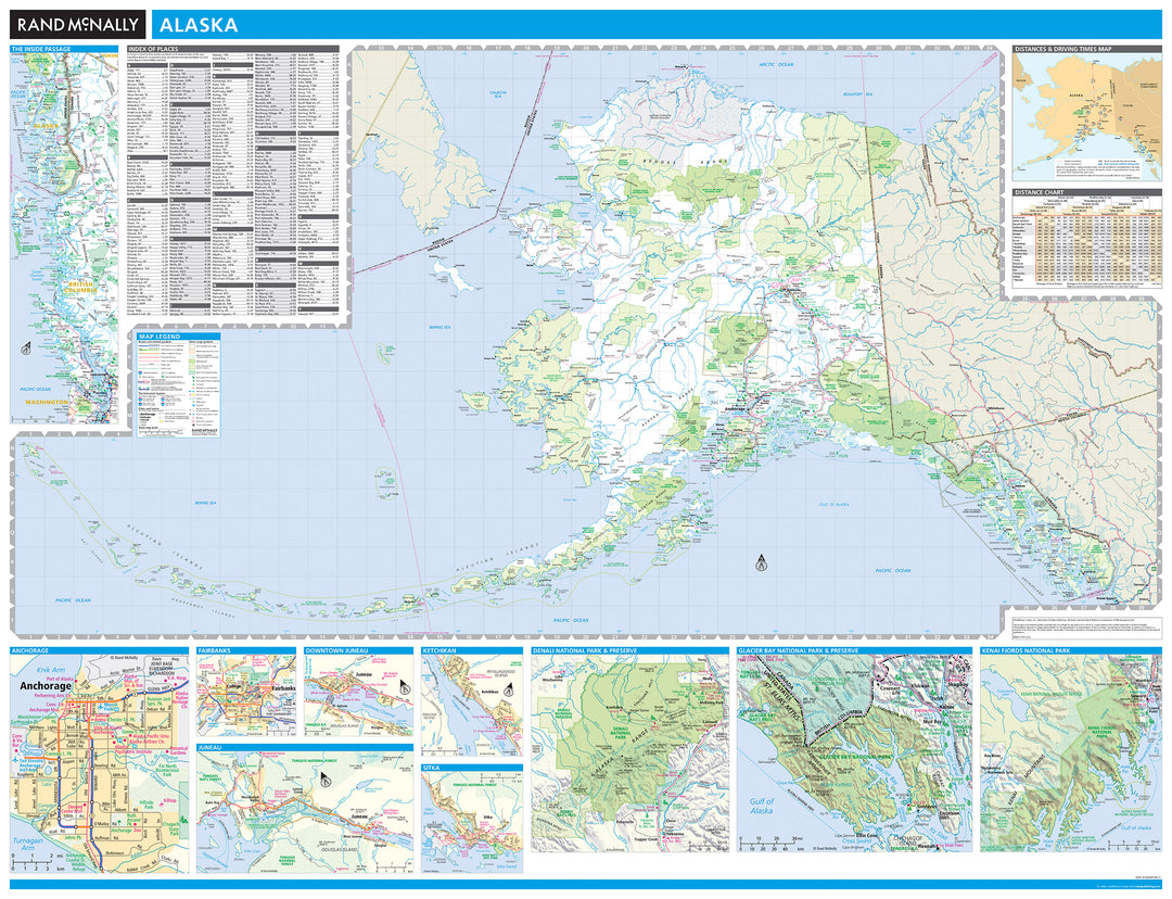 Alaska by Rand McNally
