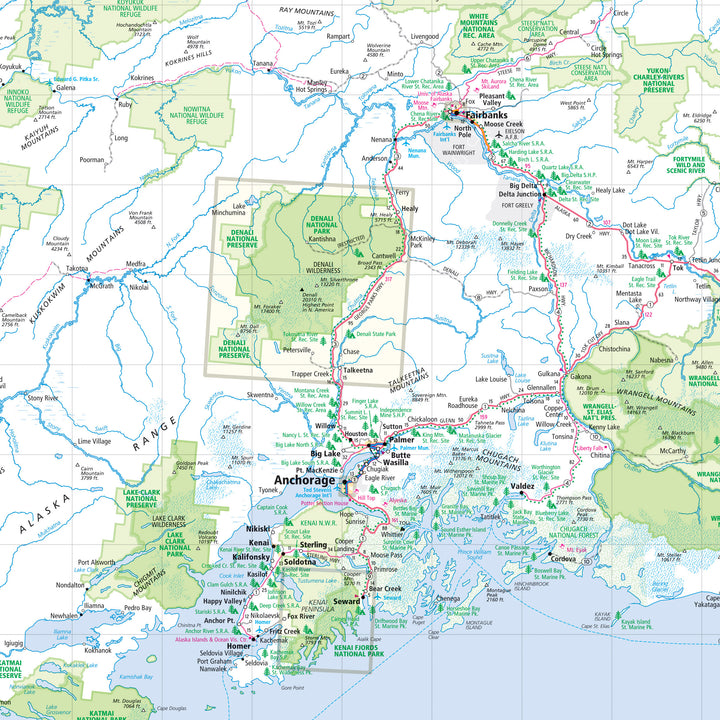 Alaska by Rand McNally