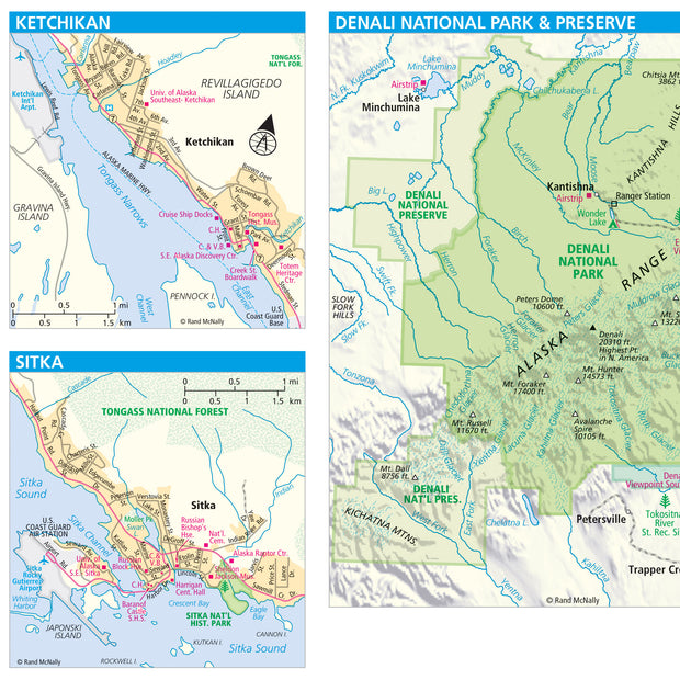 Alaska by Rand McNally