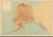 Alaska in Relief, 1923