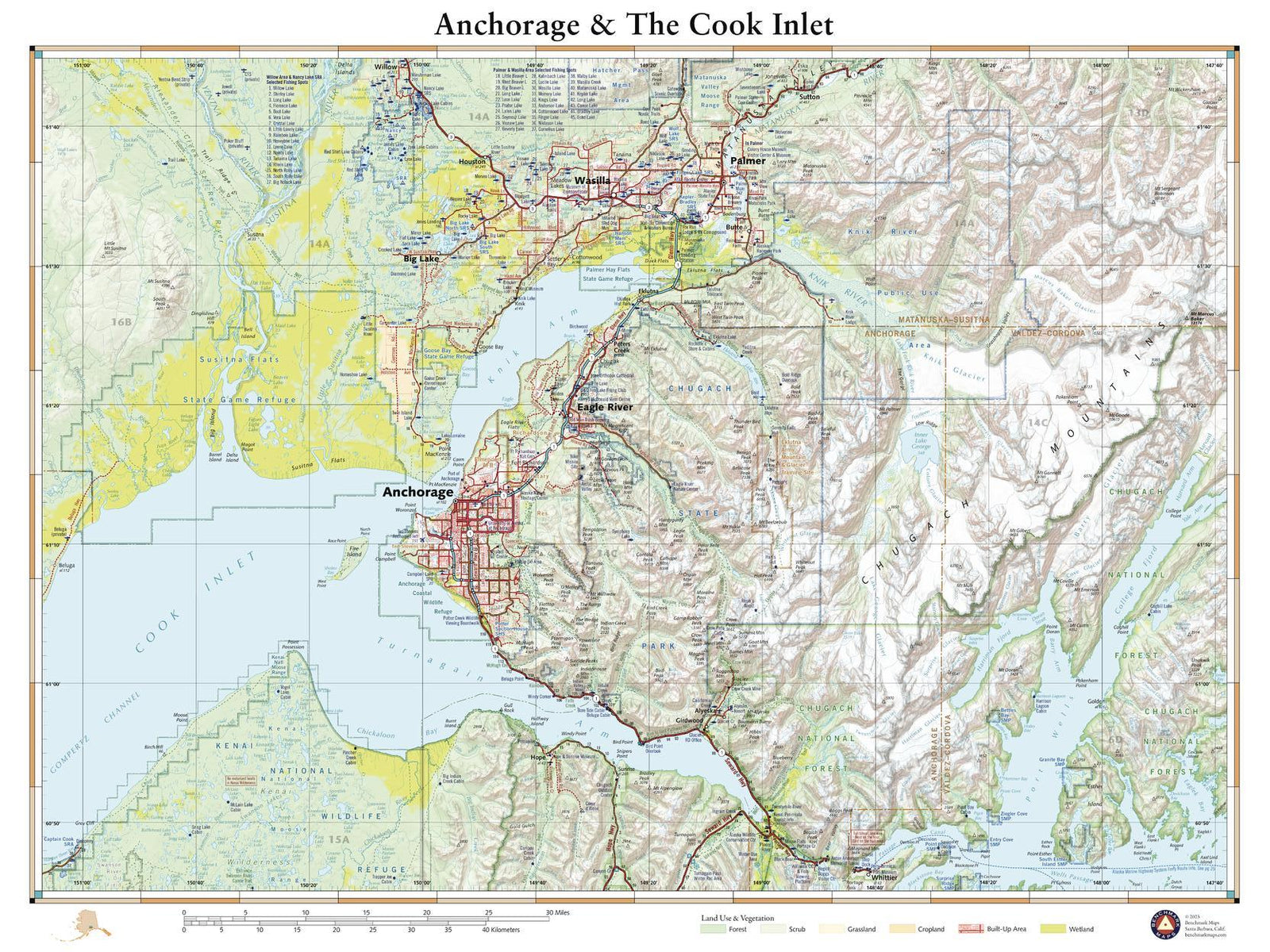 Anchorage & The Cook Inlet
