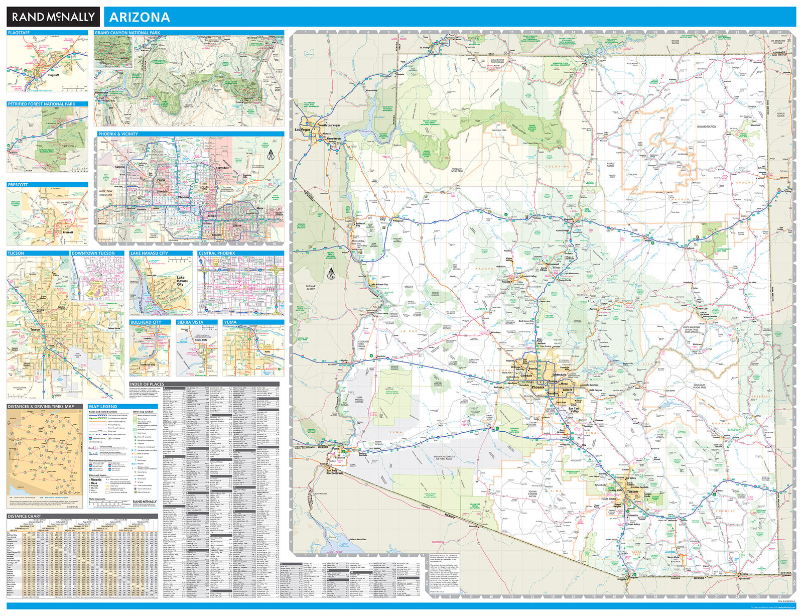 Arizona by Rand McNally