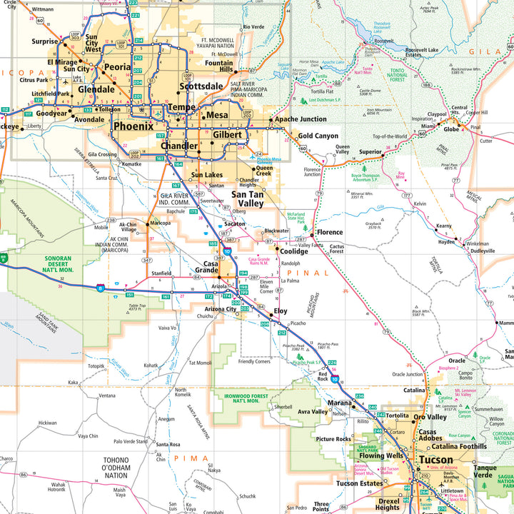 Arizona by Rand McNally