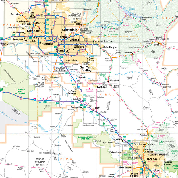 Arizona by Rand McNally