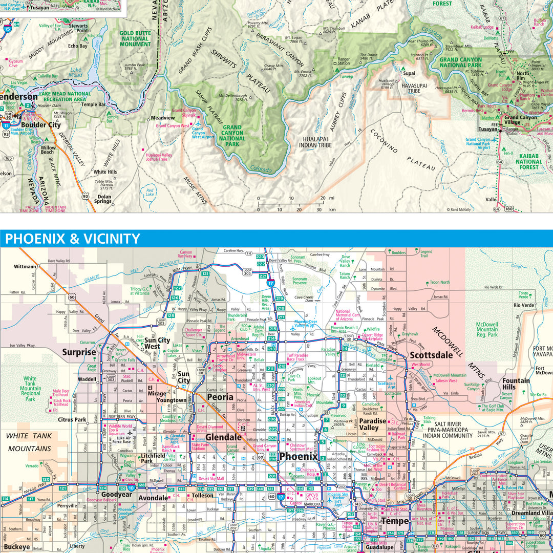 Arizona by Rand McNally