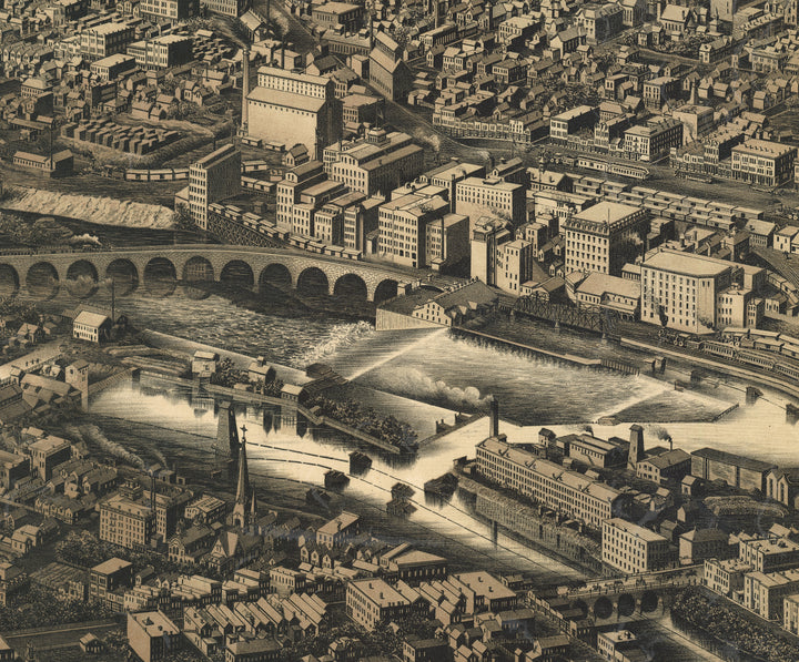 Minneapolis, Minnesota, 1885