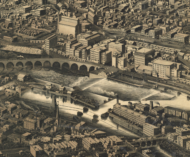 Minneapolis, Minnesota, 1885
