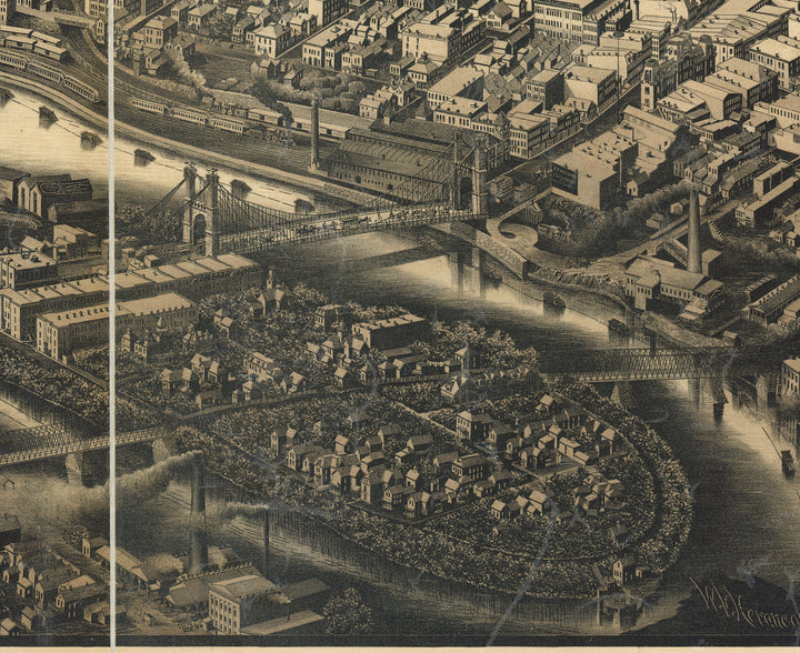 Minneapolis, Minnesota, 1885