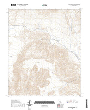 US Topo 7.5-minute map for Agua Caliente Springs CA