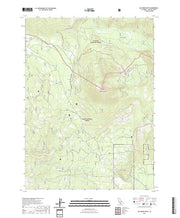 US Topo 7.5-minute map for Ash Creek Butte CA