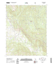 US Topo 7.5-minute map for Auberry CA