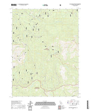 US Topo 7.5-minute map for Black Rock Mountain CA
