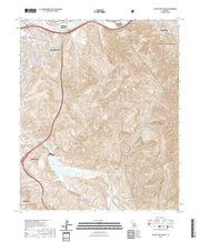 US Topo 7.5-minute map for Black Star Canyon CA