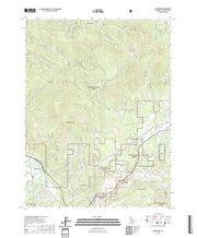 US Topo 7.5-minute map for Blairsden CA