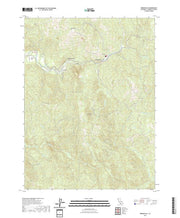 US Topo 7.5-minute map for Bridgeville CA
