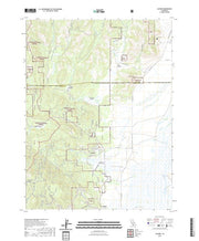 US Topo 7.5-minute map for Calpine CA