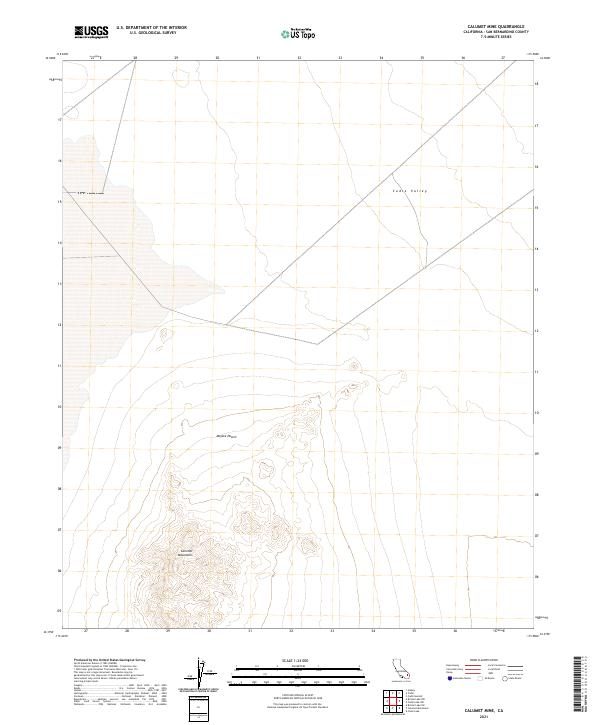 US Topo 7.5-minute map for Calumet Mine CA
