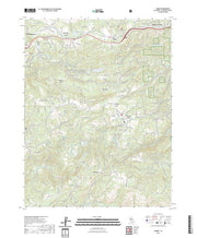 US Topo 7.5-minute map for Camino CA