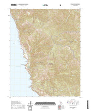 US Topo 7.5-minute map for Cape San Martin CA