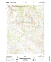 US Topo 7.5-minute map for Cold Spring Mountain CA
