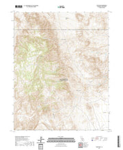 US Topo 7.5-minute map for Coso Peak CA