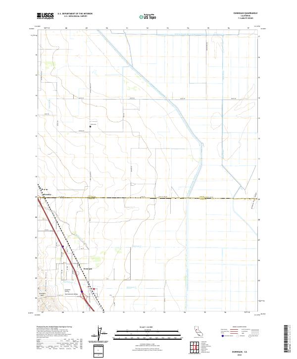 US Topo 7.5-minute map for Dunnigan CA