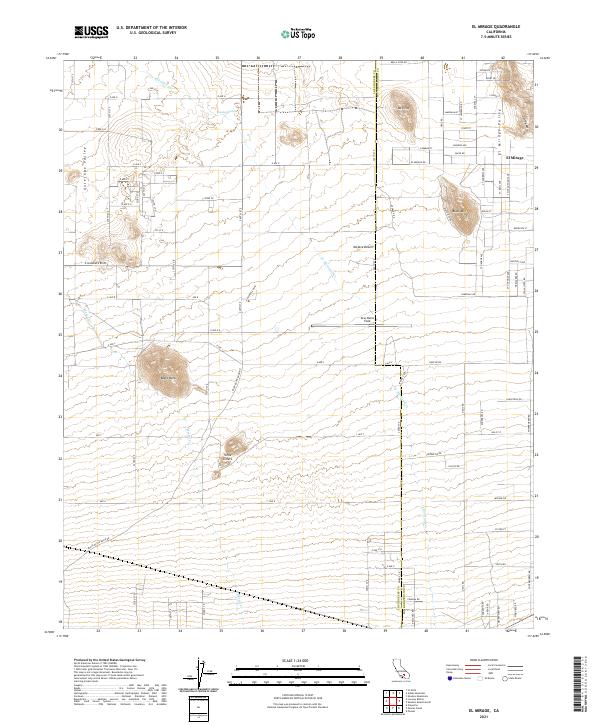 US Topo 7.5-minute map for El Mirage CA