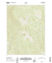 US Topo 7.5-minute map for Ettersburg CA