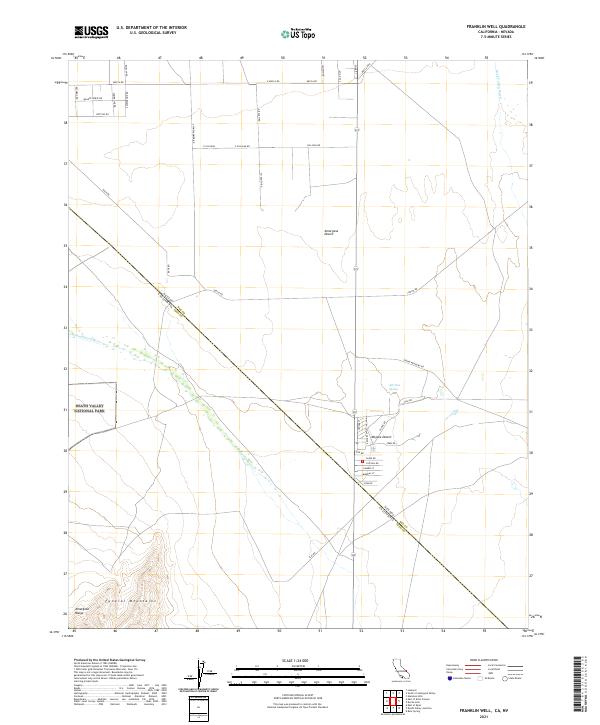 US Topo 7.5-minute map for Franklin Well CANV