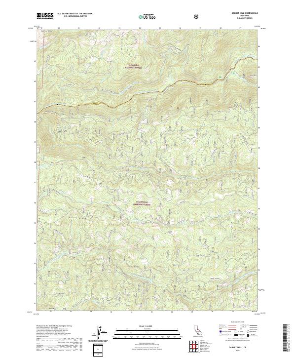 US Topo 7.5-minute map for Garnet Hill CA