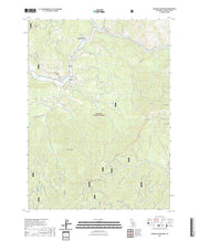 US Topo 7.5-minute map for McKinley Mountain CA