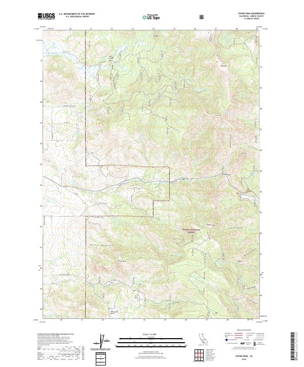 US Topo 7.5-minute map for Payne Peak CA