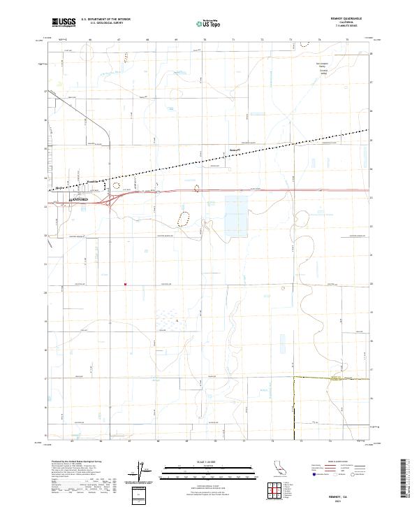 US Topo 7.5-minute map for Remnoy CA