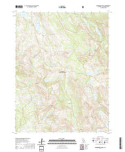 US Topo 7.5-minute map for Rockbound Valley CA