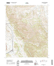 US Topo 7.5-minute map for Santa Margarita CA