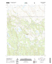 US Topo 7.5-minute map for Straylor Lake CA