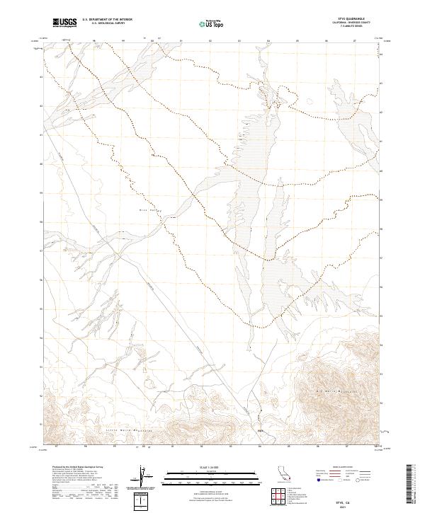 US Topo 7.5-minute map for Styx CA