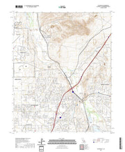 US Topo 7.5-minute map for Victorville CA