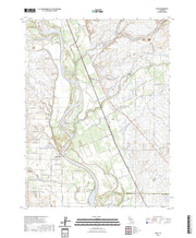US Topo 7.5-minute map for Vina CA