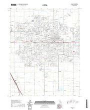 US Topo 7.5-minute map for Visalia CA