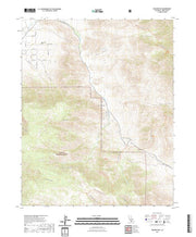 US Topo 7.5-minute map for Walker Pass CA