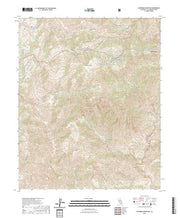 US Topo 7.5-minute map for Waterman Mountain CA